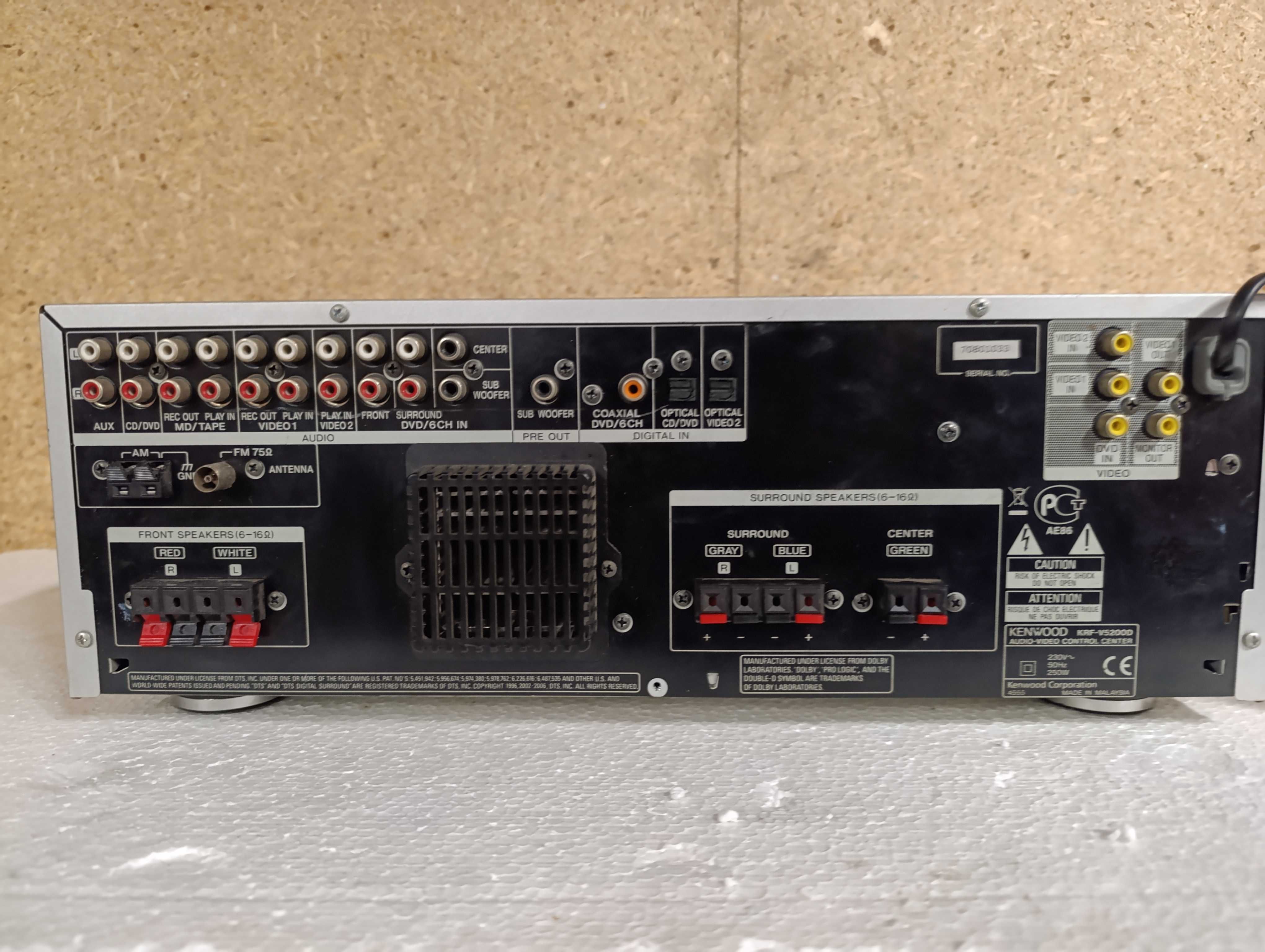 Amplituner Kenwood KRF-V5200D - Audio Video Control Centre