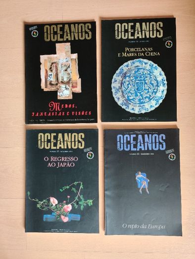 Revista Oceanos vários números disponíveis