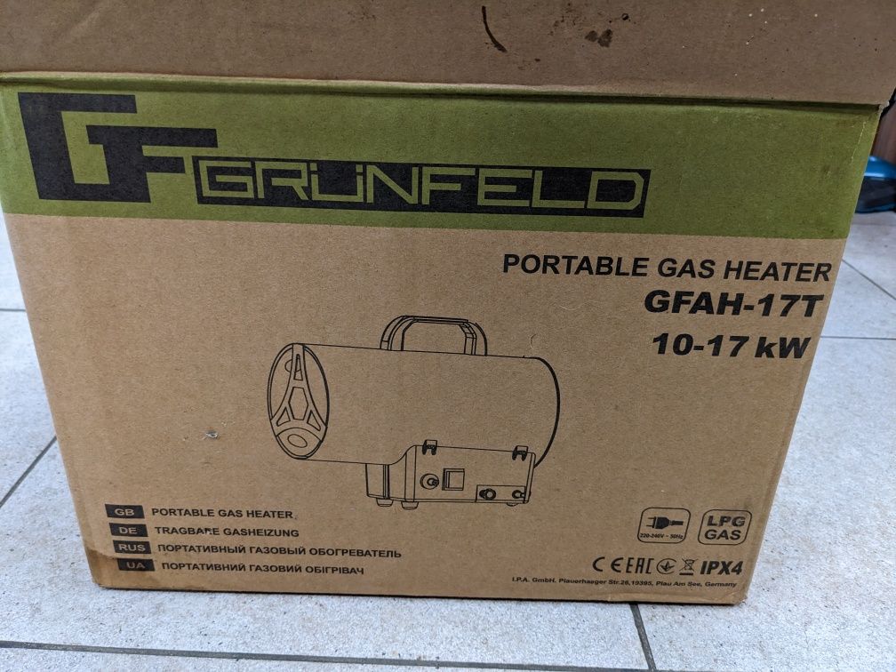 Портативна газова гармата GRUNFELD
GRAF-17T