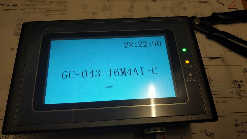 Панель оператора HMI+PLC Samkoon 4.3"