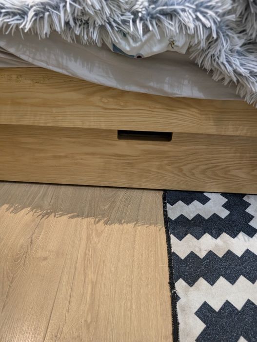 Łóżko dziecięce sosnowe na wymiar 160x70 + MATERAC