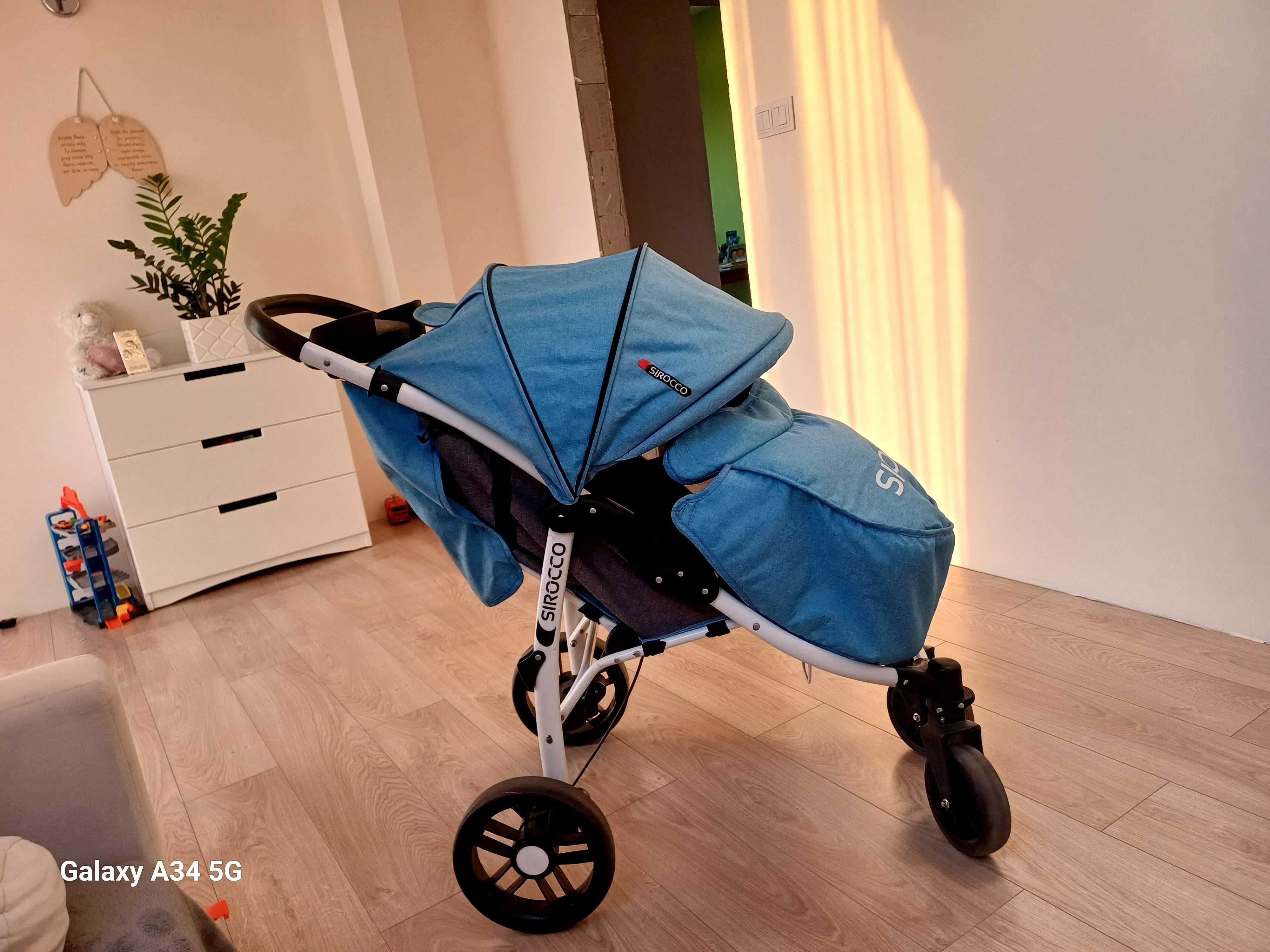 Spacerówka SUN BABY Sirocco QUATTRO PREMIUM Blue