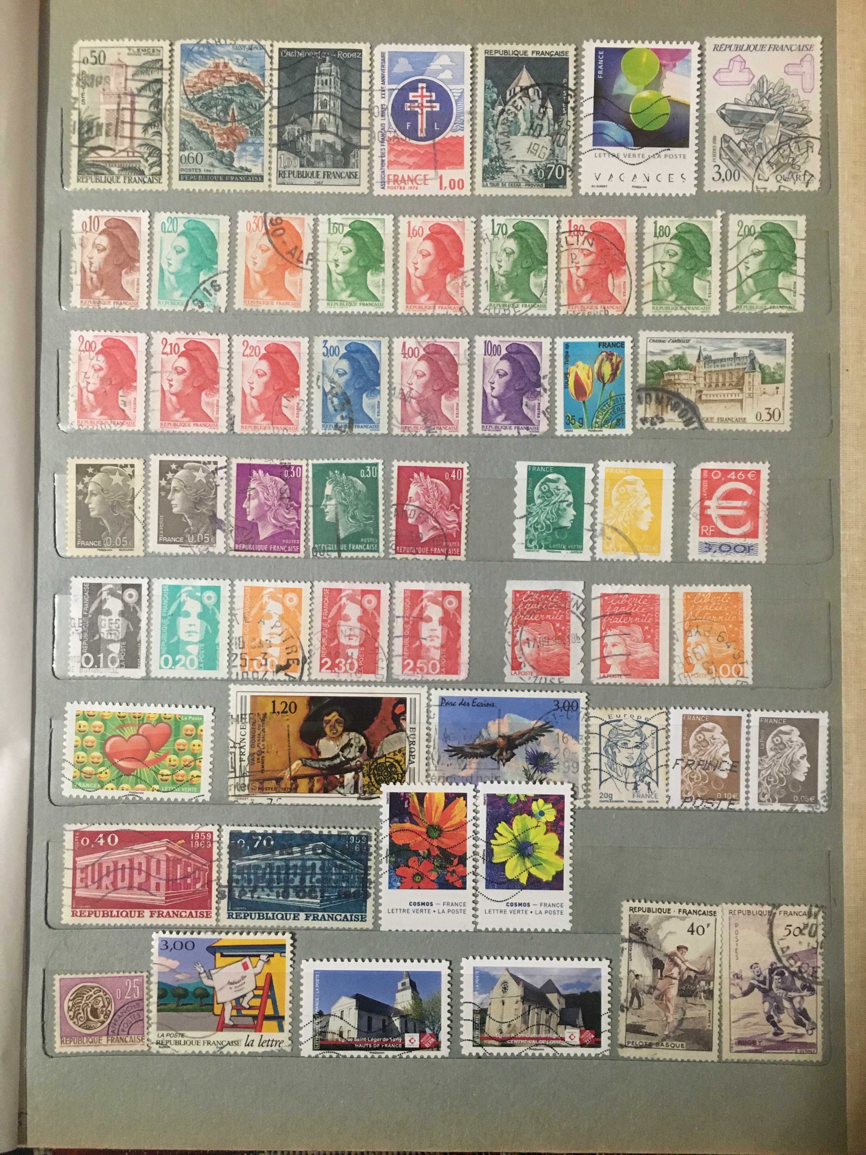 Почтовые марки Франции