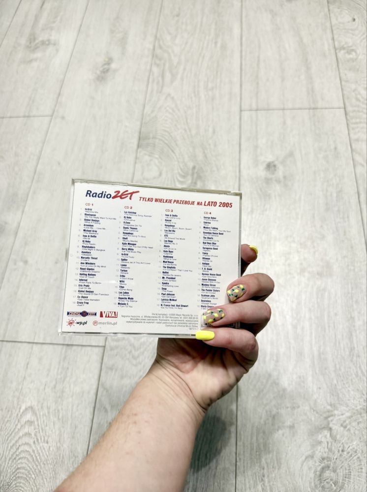 Płyta CD Radio ZET tylko wielkie przeboje na lato 2005