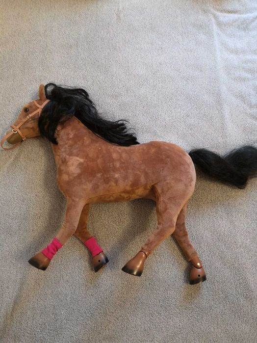 zabawka koń duży 50 cm ruchome nogi i kopytka
