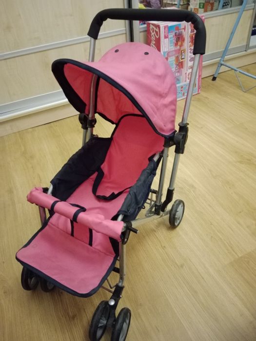 Іграшковий візочок для ляльки