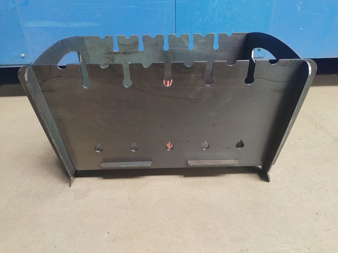 Składany mangal,grill 3mm.+ruszt nierdzewny