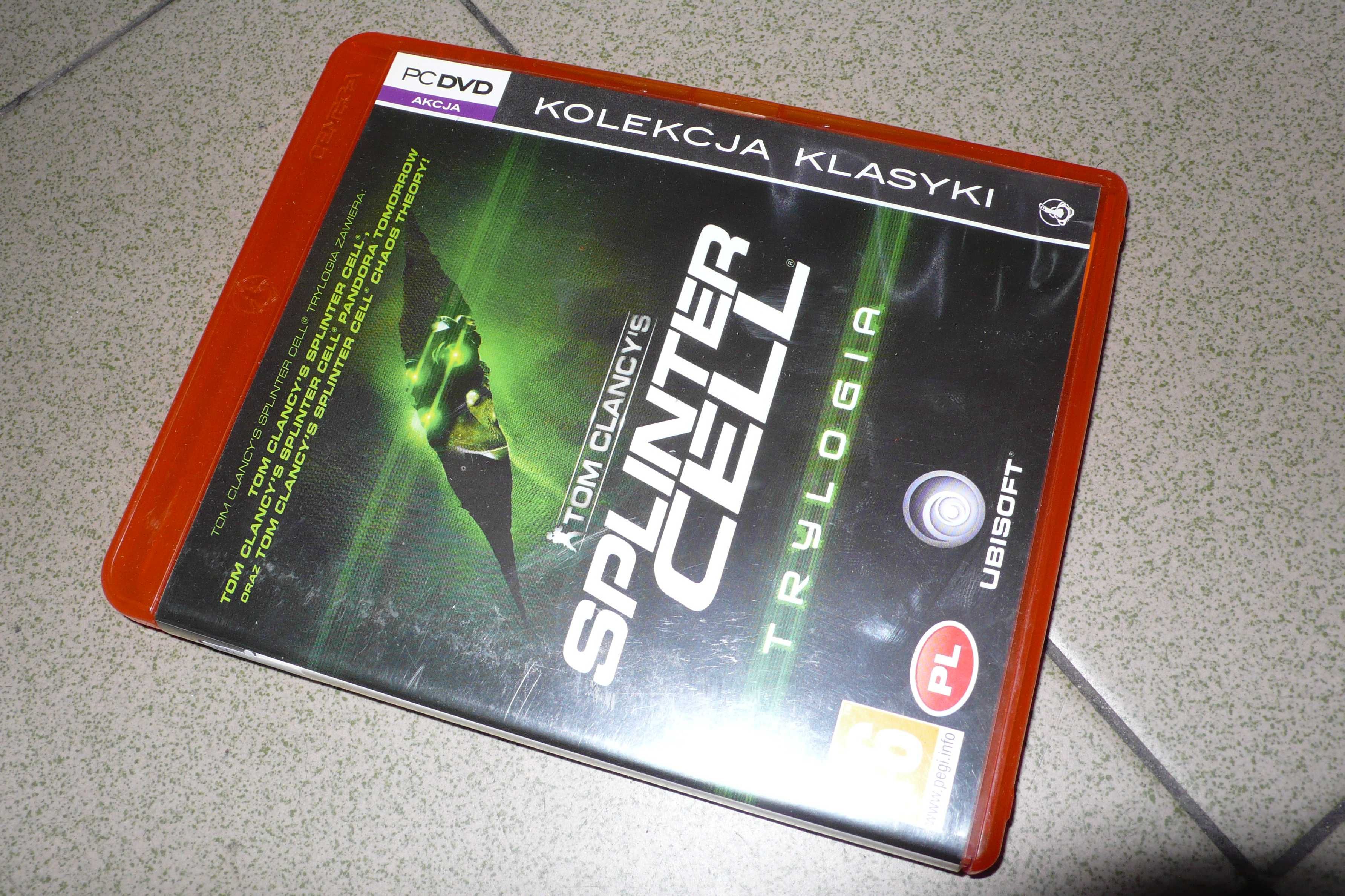 Tom Clancy's : Splinter Cell Trylogia PL / PC laptop