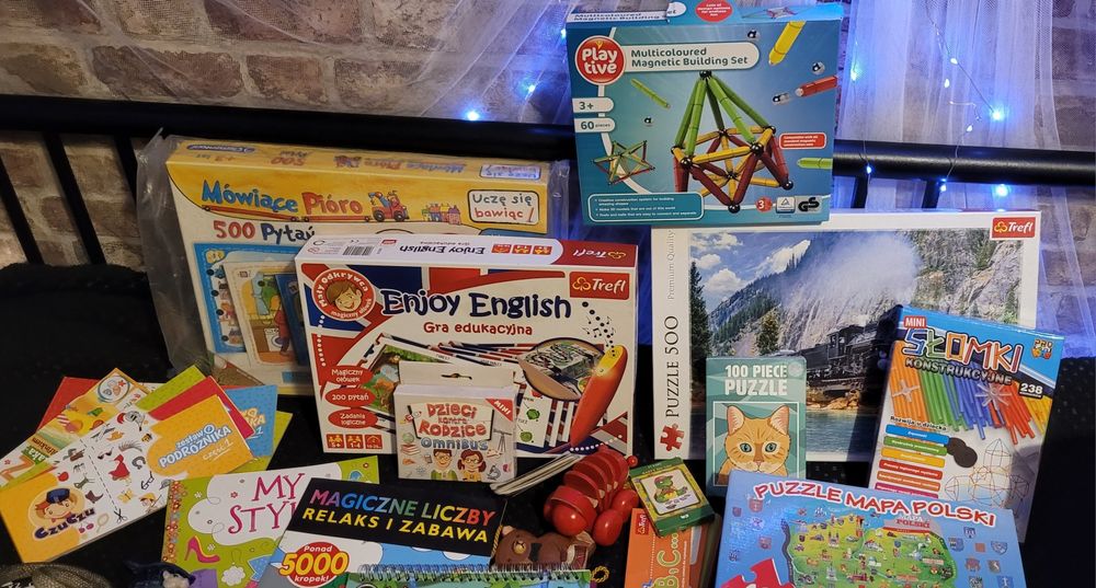 Gry, puzzle i zabawki