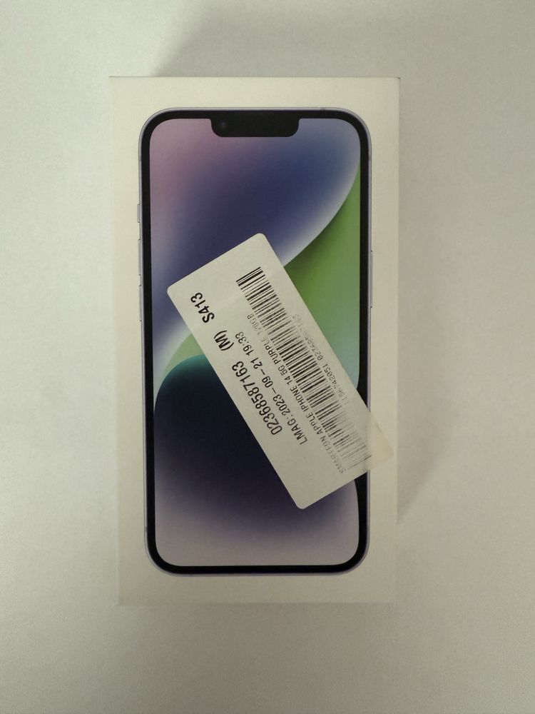 Iphone 14 fioletowy