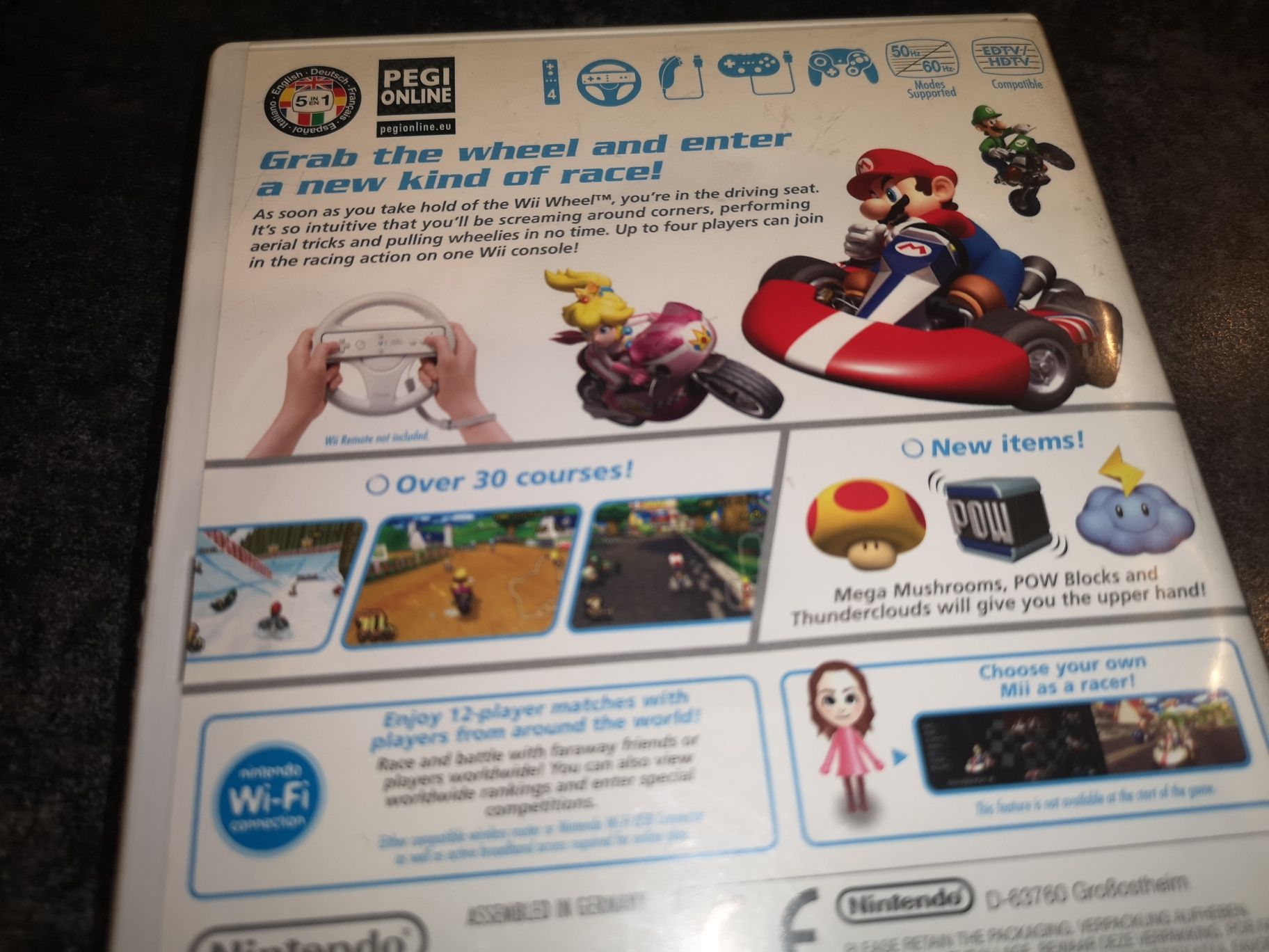 Mario Kart Wii Nintendo gra ANG (stan bdb) kioskzgrami Ursus