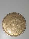 Moeda de 10 centimos 2002 Italia.