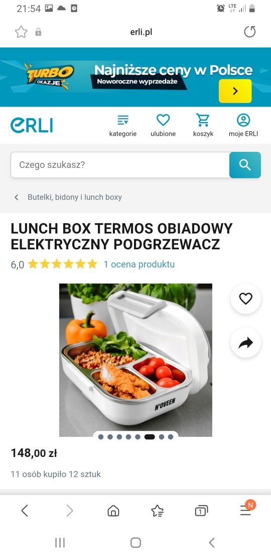 Elektryczny podgrzewacz żywności