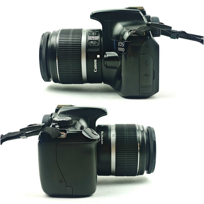 Дзеркальний фотоапарат Canon 1100D KIT 32Gb + ML  (Пробіг 27455)