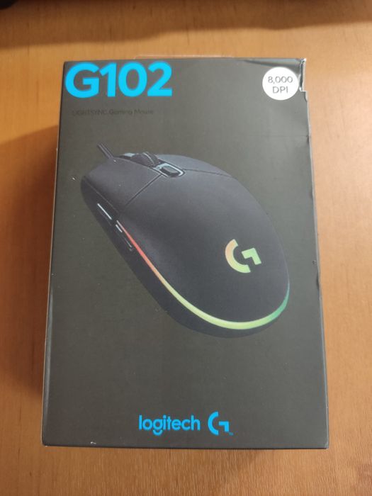 Компьютерная мышка G102 проводная USB для ноутбука компьютера