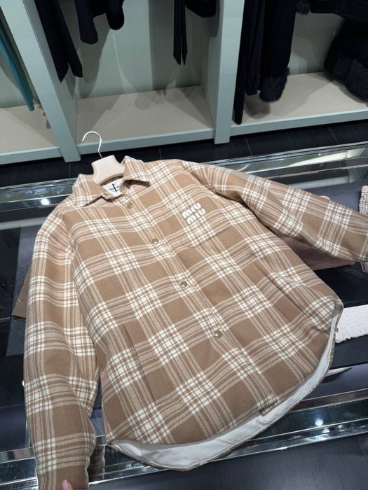 Miu miu рубашка куртка