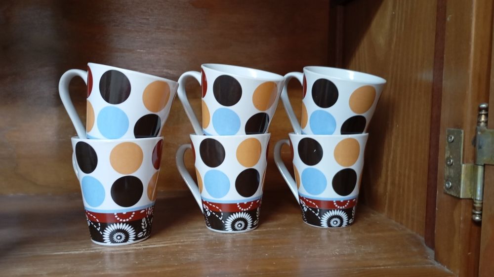 Conjunto 6 canecas