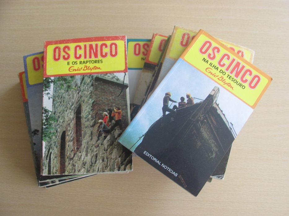 Os Cinco de Enid Blayton  Nº: 4,9,11,13,14,15,16,19,20