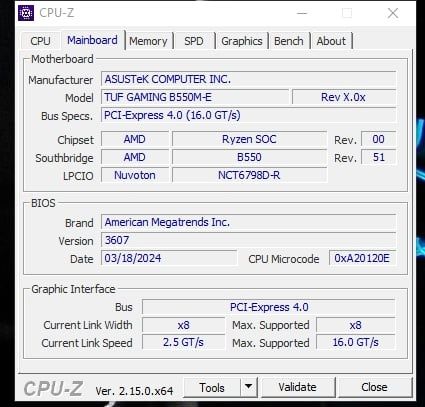 B550m-e, 5700x, 16Gb 3600Mhz + wodne chłodzenie