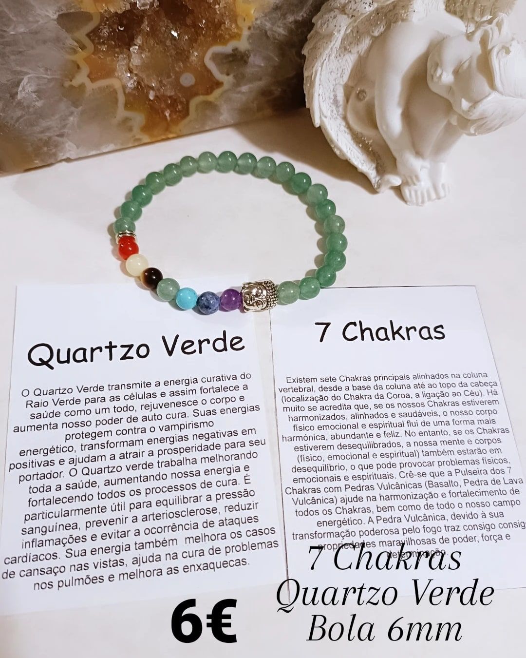 Pulseiras em pedra Naturais