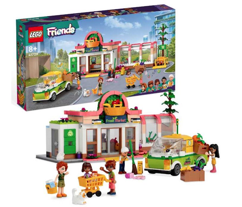 LEGO Friends 41729 Sklep spożywczy z żywnością ekologiczną