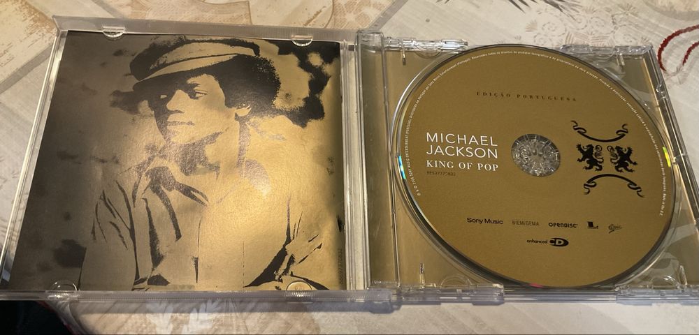 CD Michael Jackson - King of Pop - edição Portuguesa - Muito raro