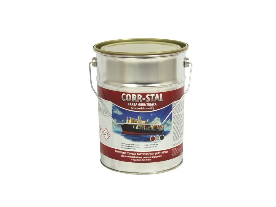 farba podkładowa corr-stal 5l szary corr-stal/5l/szary
