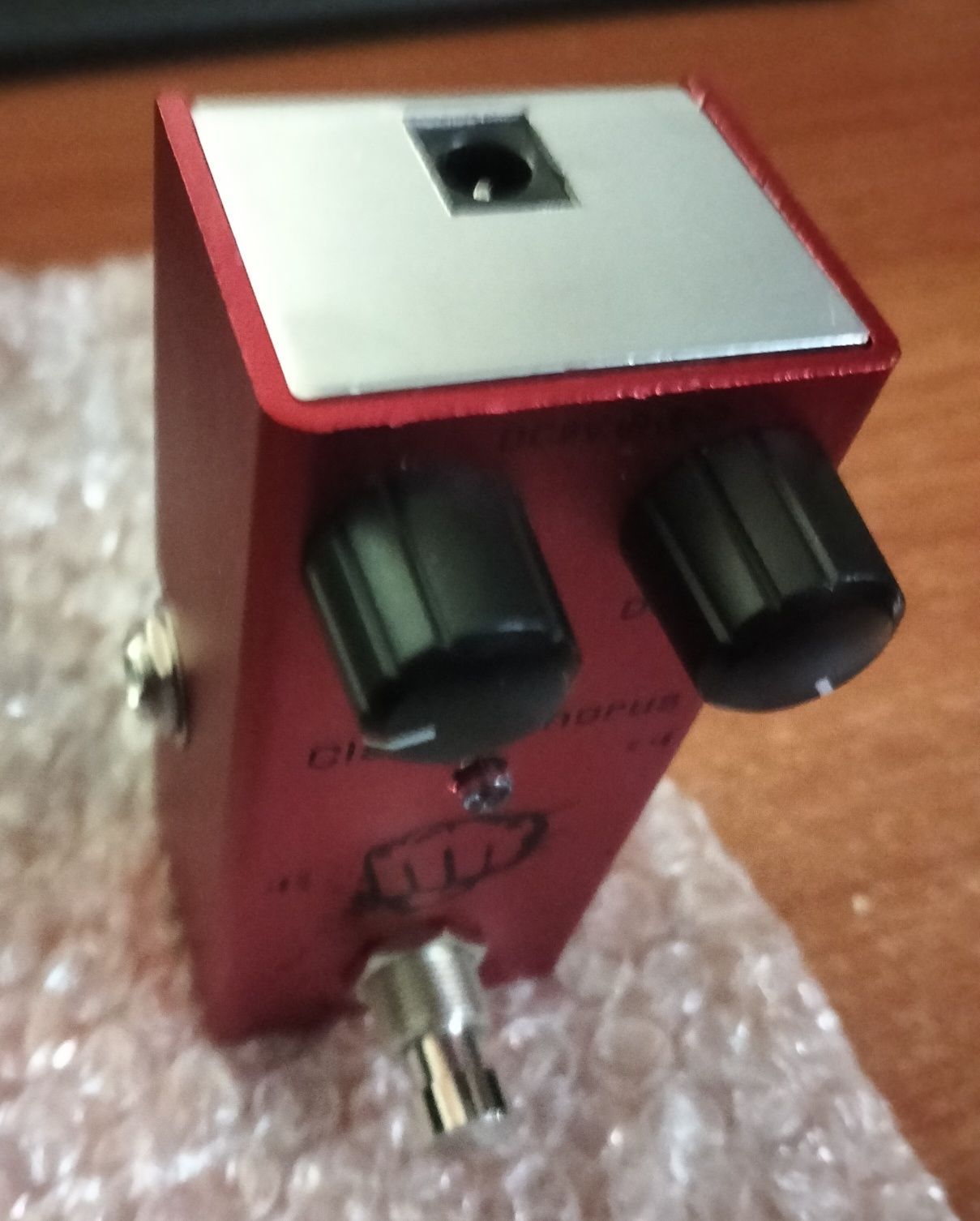 Pedal de guitarra Chorus Clássico analógico novo
