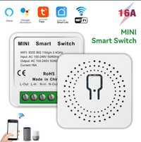 Бездротове wi fi реле tuya mini (Вимикач) 16A Smart Switch