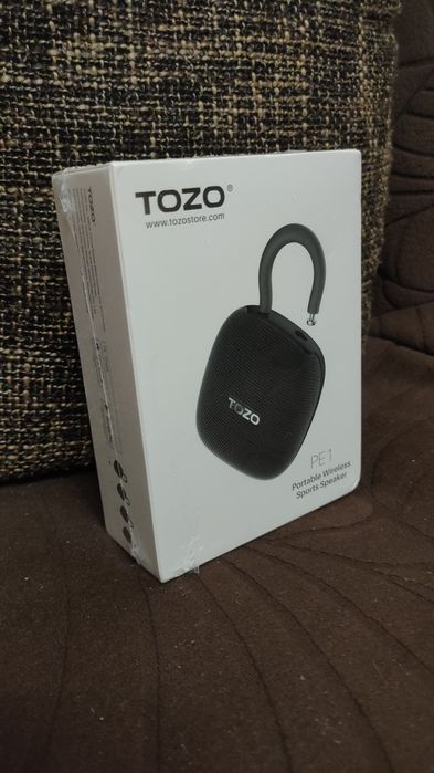 Преміум звук 10w/32H/ipx8 портативна блютуз колонка Tozo PE1