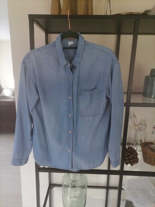 Koszula dżinsowa h&m rozm 36