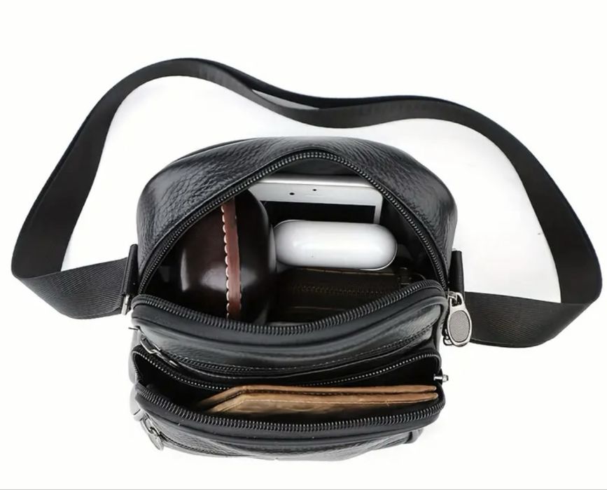 Чоловіча шкіряна сумка