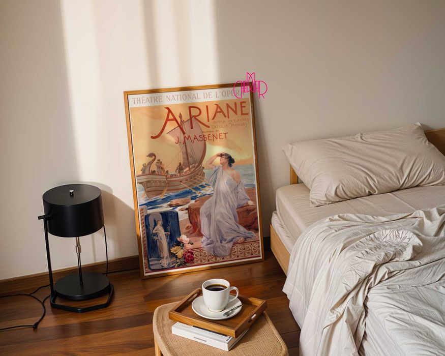 Plakat ,,Ariane – Teatr Narodowy La'Opera", Grecja, 40x50