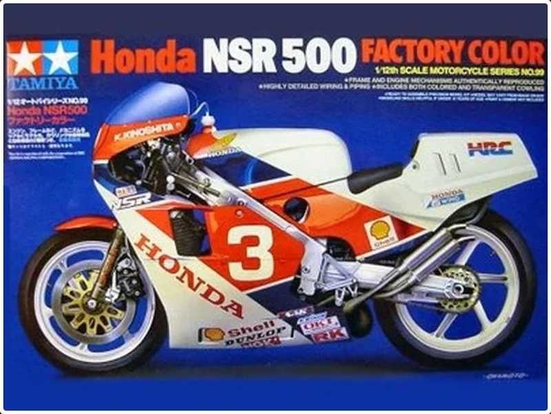 Tamiya 14099 Honda NSR500 Factory Color 1/12 model do sklejania