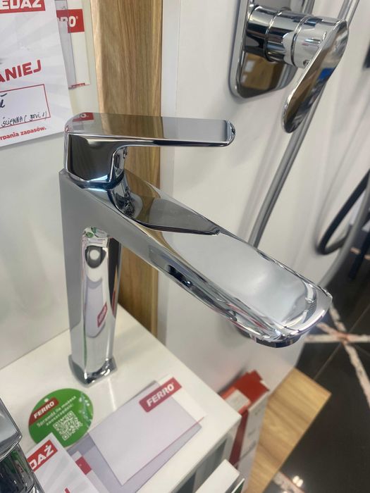 Bateria Umywalkowa Wysoka/Do umywalki Nablatowej Ferro