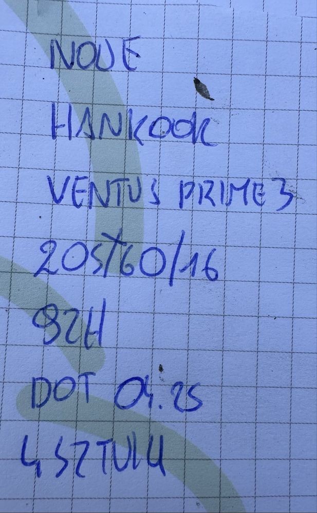 4X NOWE Hankook Ventus Prime 3 205/60 R16