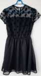 Czarna sukienka H&M 160