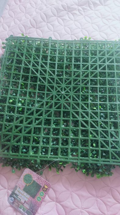 Dekoracyjna zielona kratka