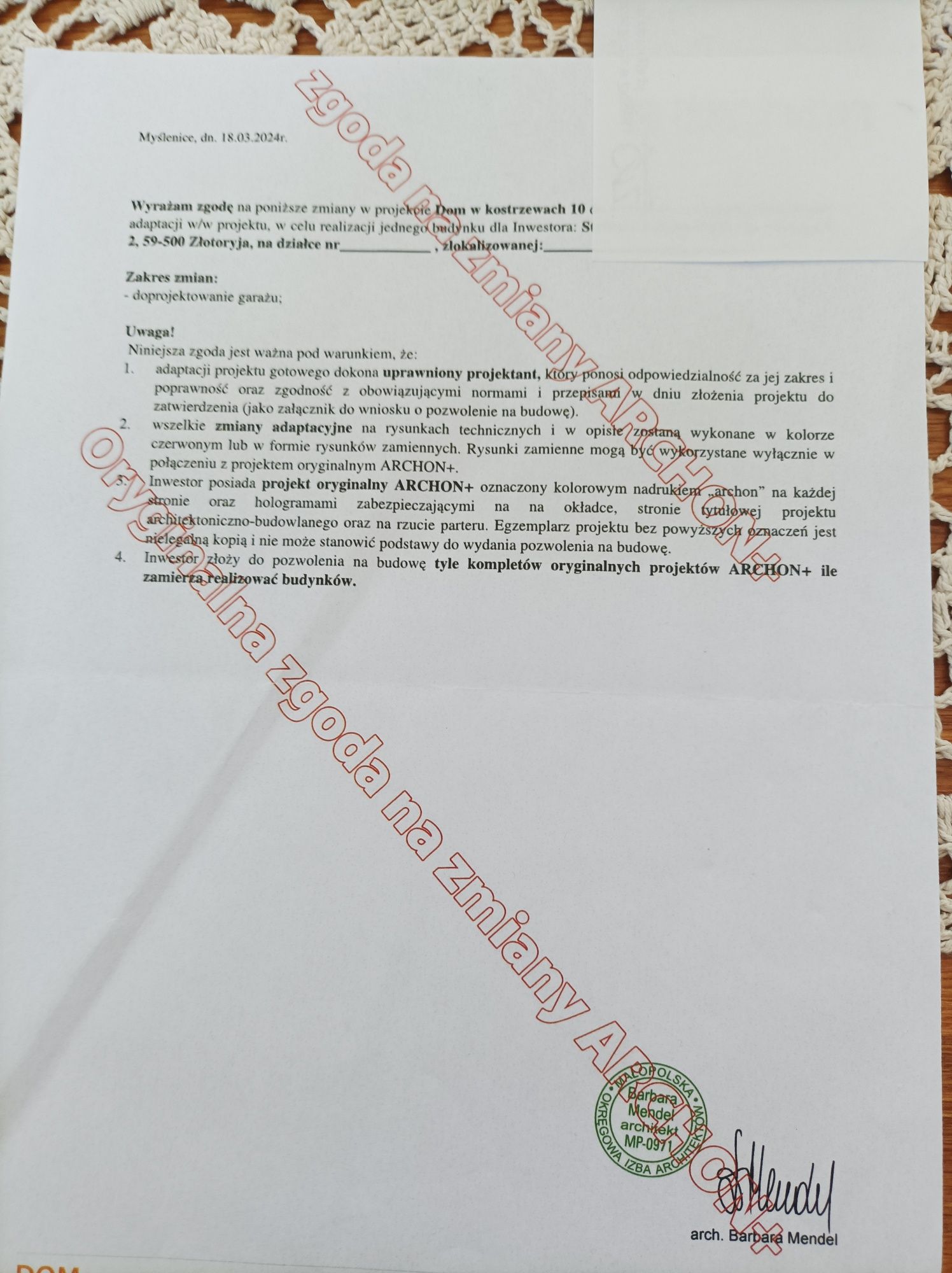 Projekt domu dom w kostrzewach 10