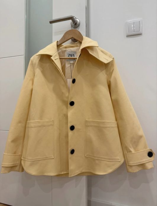 Zara Casaco de Algodão de Mulher