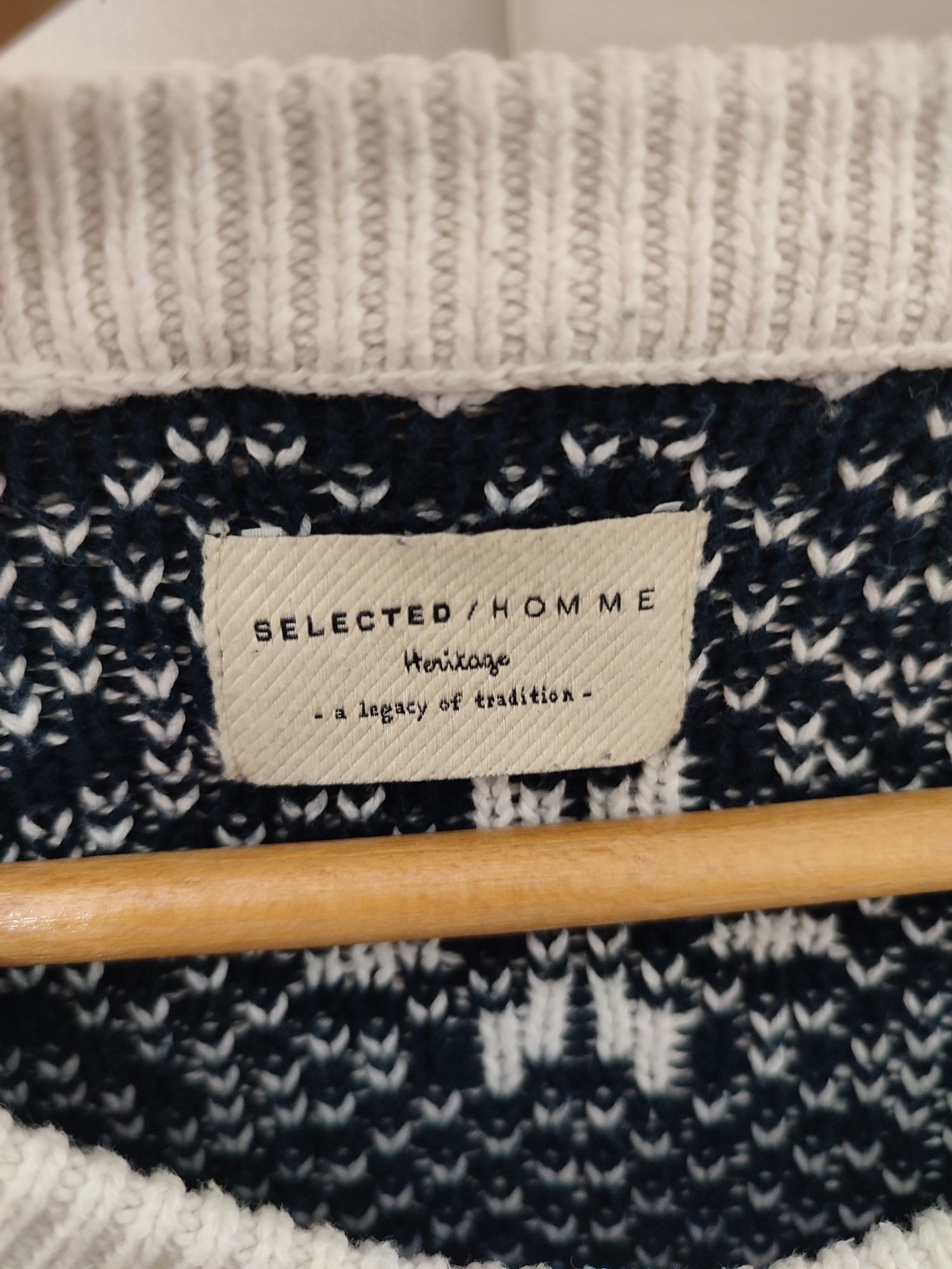 Sweter Selected homme L męski