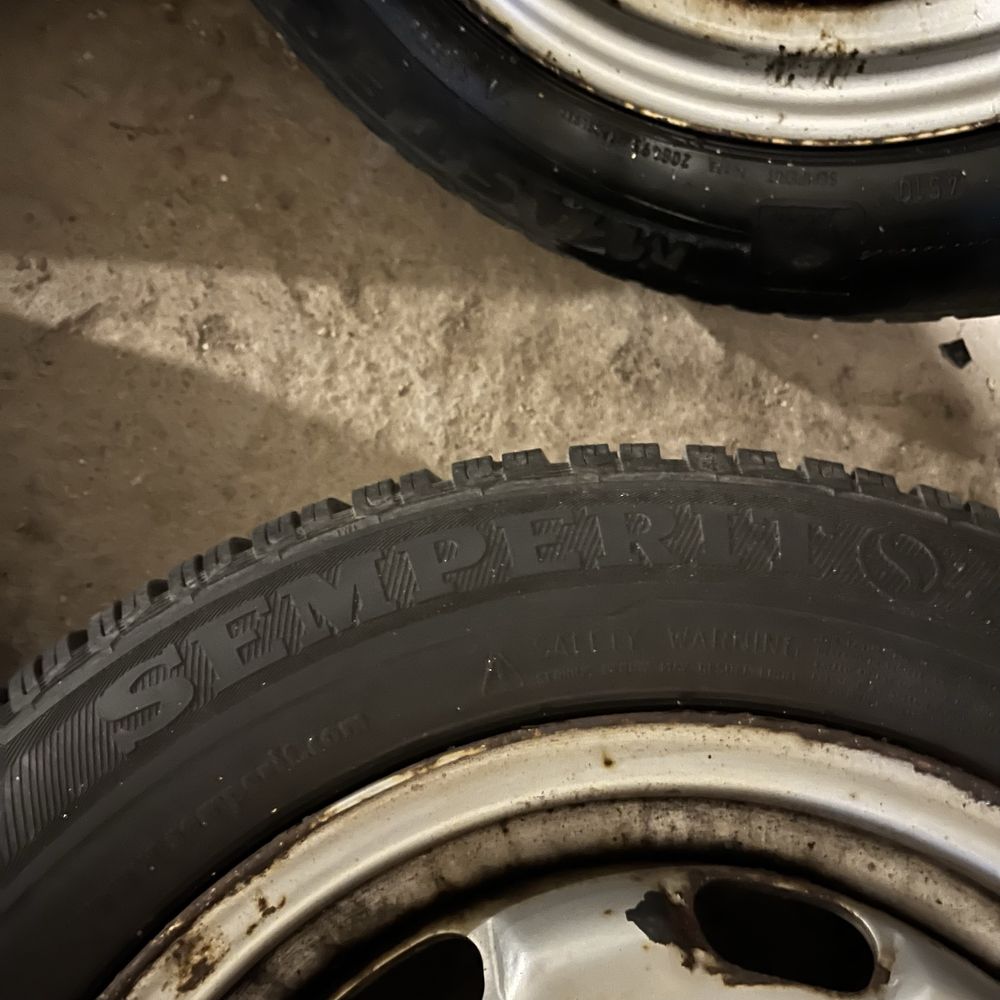 Felgi stalowe Zimowe koła 14" 4x100 6Jx14H2 ET45 57.1mm VW Skoda Seat