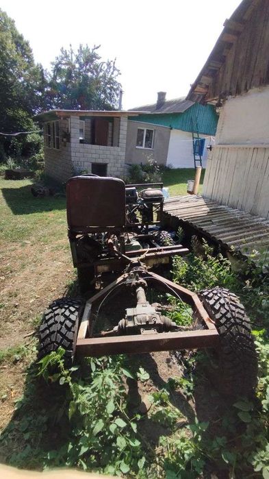 Трактор саморобний