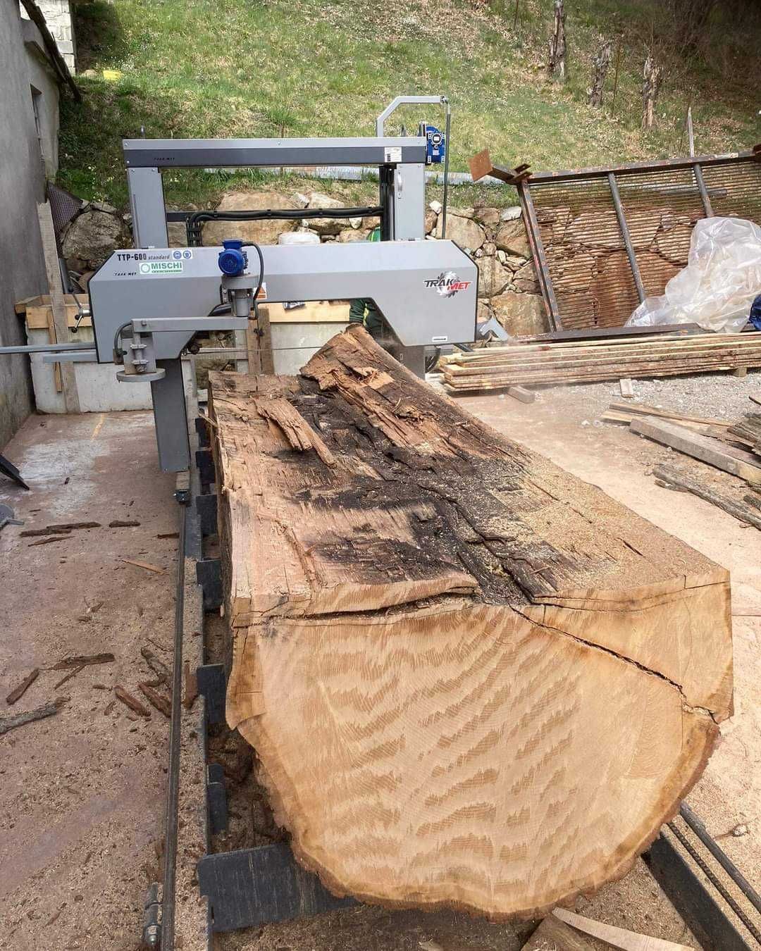 Trak taśmowy  duża głowica tnąca do 135 cm certyfikat CE TRAK-MET
