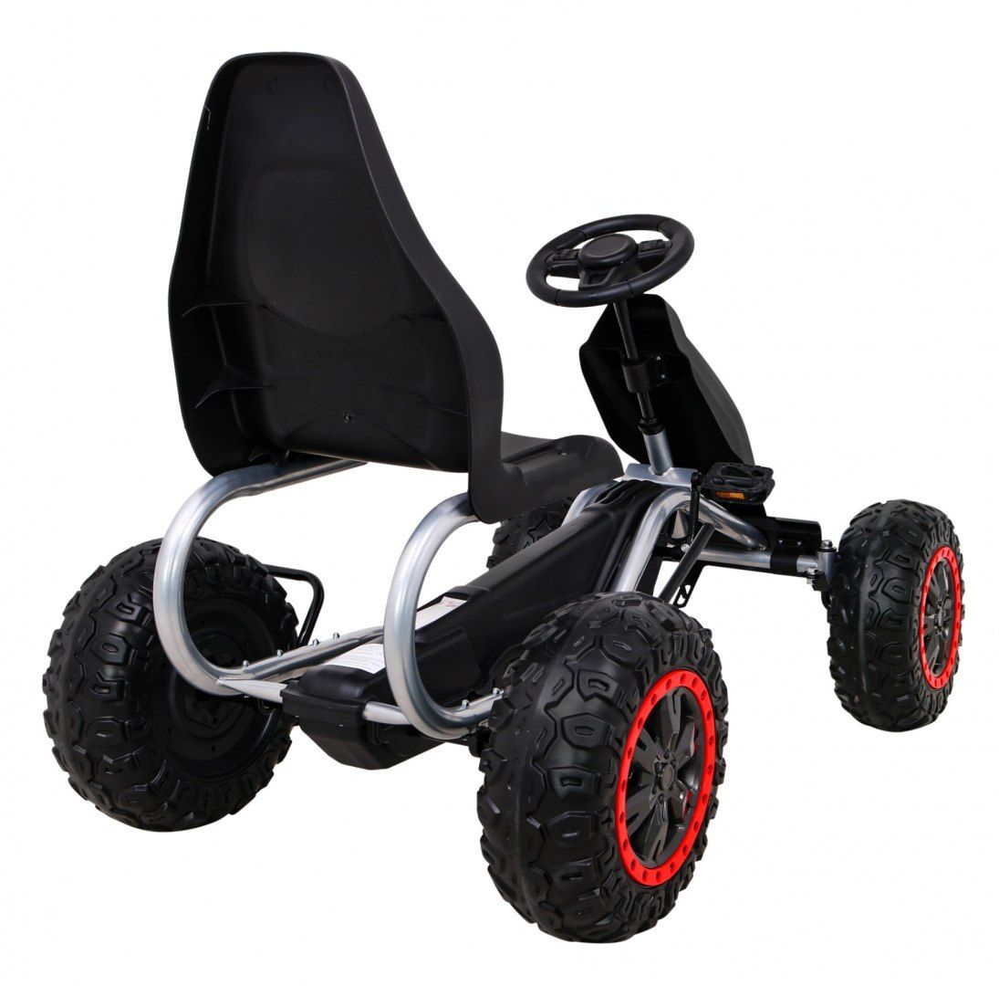 +Max 100KG  +Ham Ręczny quad Gokart na pedały dla dzieci STRONG