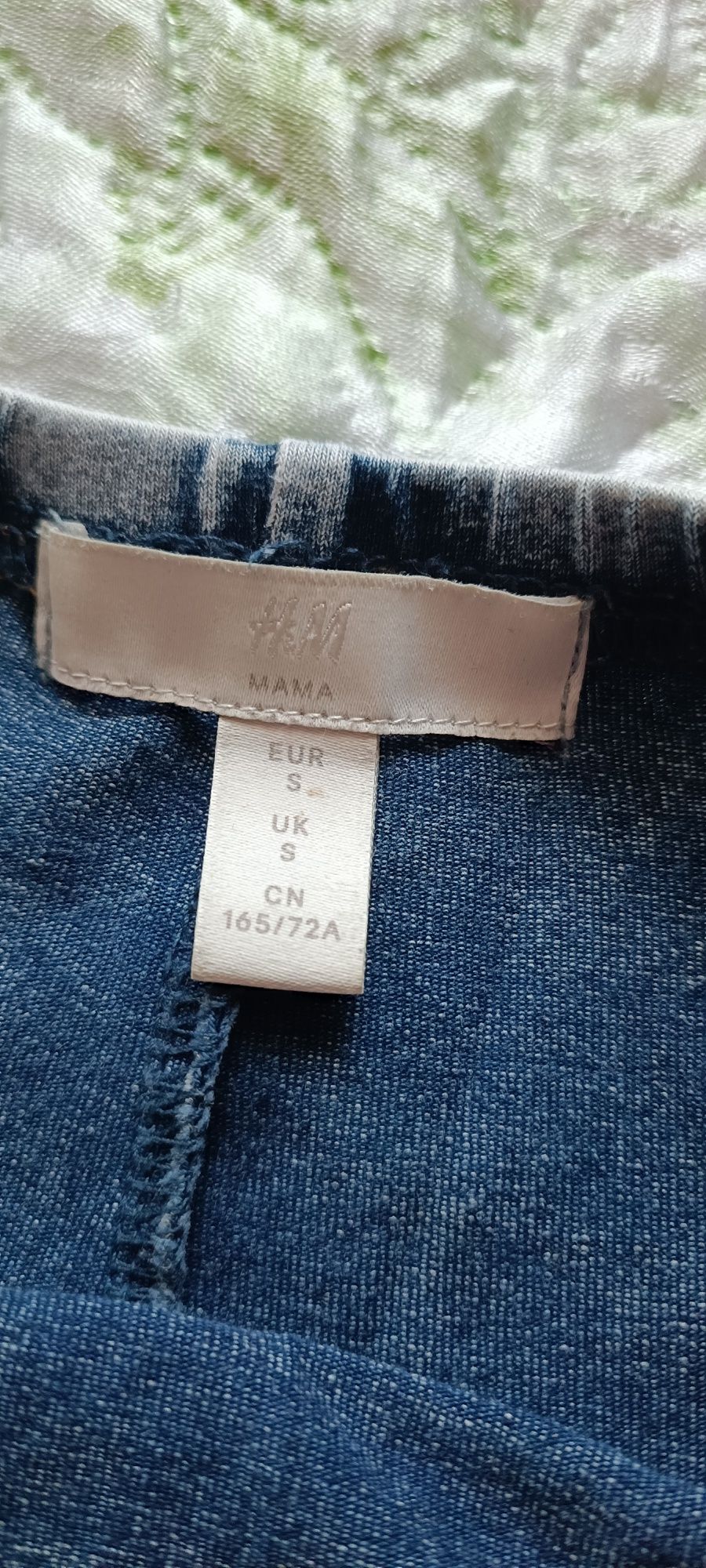 Стильні штани, джинси, джегінси для вагітних сині H&M