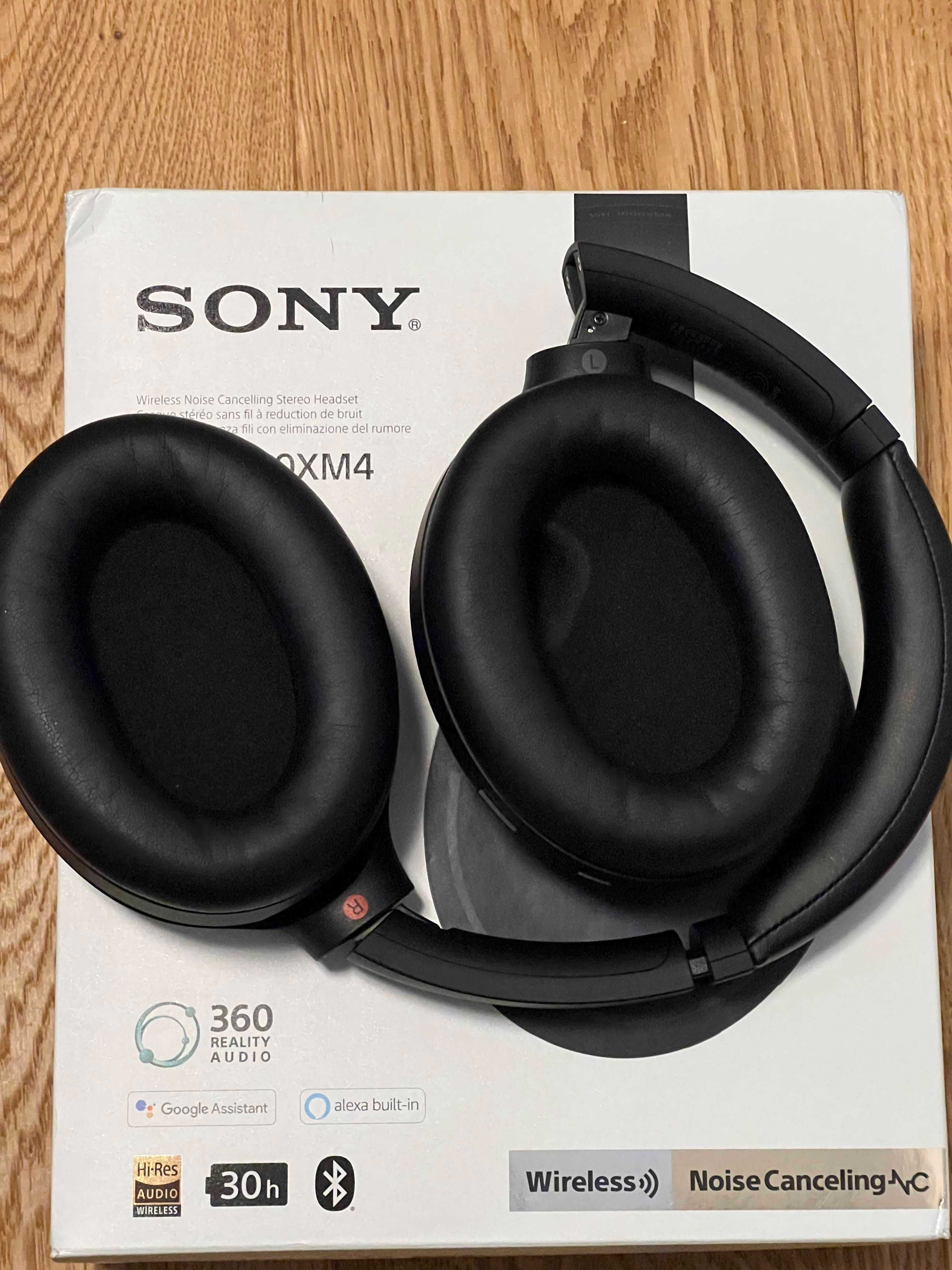 SKLEP Sony WH-1000XM4 ANC Bluetooth czarne Gwarancja Faktura 23%