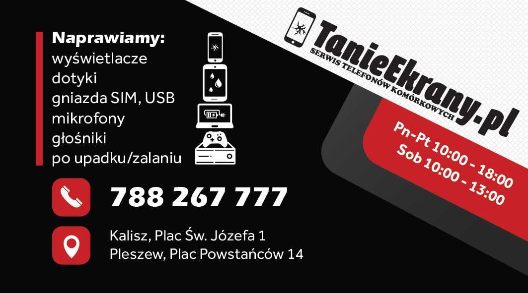 Oryginalny wyświetlacz dotyk szybka Samsung A13 A14 A15 4G 5G SERWIS