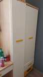Szafa do pokoju dziecego biala BRW Wesker 90cm