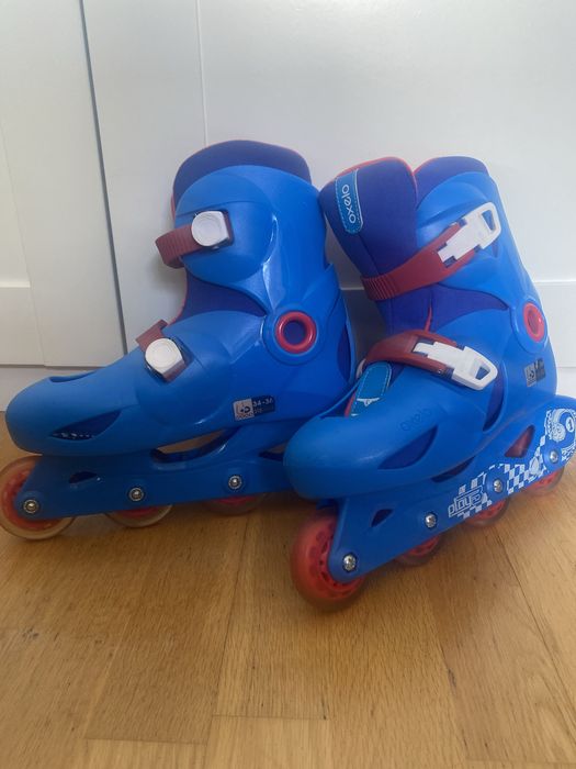 Patins de Criança PLAY3 Azul Vermelho
